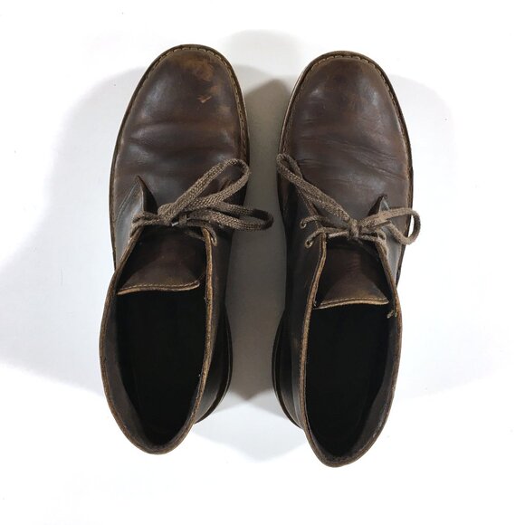 Clarks Desert Boots Mens Size 8.5 Brown Leather 15522 main image 4